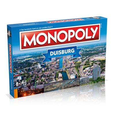 Monopoly - Duisburg Brettspiel Gesellschaftsspiel Cityedition Stadt Ausgabe