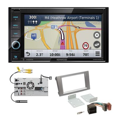 Kenwood Navigation Apple CarPlay für Iveco Daily IV und V 2006-2014 silber