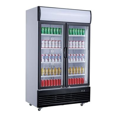 Kühlschrank mit 2 Glastüren 1000L