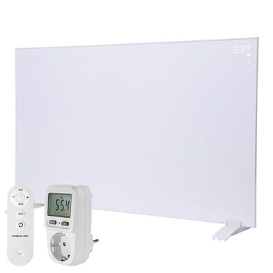 Dream Heat Infrarotheizung inkl. Energiekostenmessgerät (Touch Panel, APP, Timer)