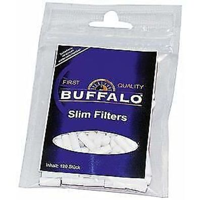 Buffalo Slim Filter 6mm 20x 120 Stück ein Karton