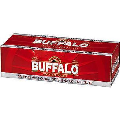 Buffalo 200er Quick Filterhülsen 10.000 Stück entspricht 10 Stangen a 5 Pakete