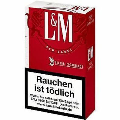 L&M Red Filter Cigarillos eine Stange