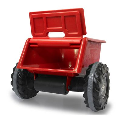 Anhänger Ride-on rot für Traktor Power Drag/ Big Wheel