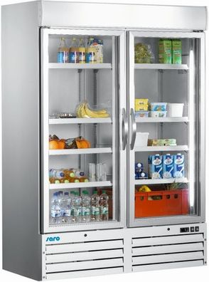 Kühlschrank mit Glastüren, 2-türig - weiß Modell G 920