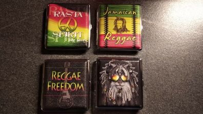 Zigarettenetui / Zigarettenbox: Reggae