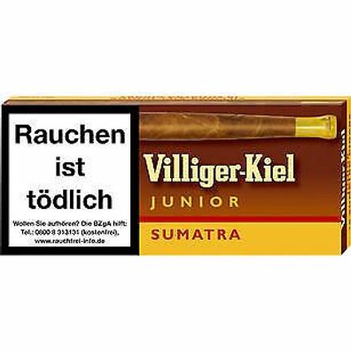 Zigarre Villiger - Kiel Junior Sumatra ( 10x10er Packung )