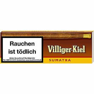 Zigarre Villiger - Kiel Sumatra ( 8x10er Packung )