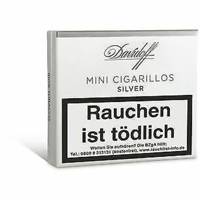 Zigarillo Davidoff Mini Zigarillos Silver ( 1x20 Stück )