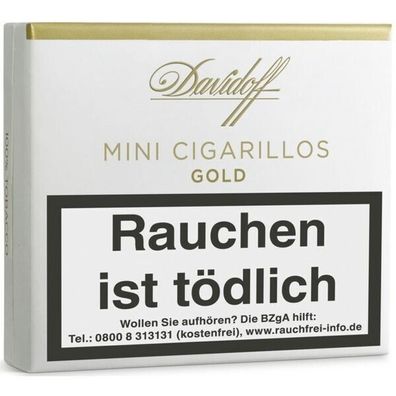Zigarillo Davidoff Mini Zigarillos Gold ( 1x20 Stück )