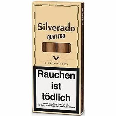 Zigarillo Silverado Quattro V Naturdeckblatt ( 10x4 Stück )