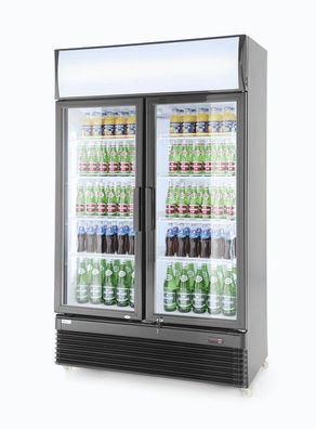 Kühlschrank 618L mit 2 Glastüren