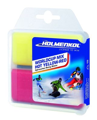 Holmenkol Worldcup Mix HOT YELLOW-RED