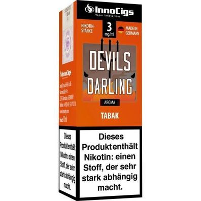 Liquid InnoCigs Devils Darling Tabak Aroma 3 mg/ ml