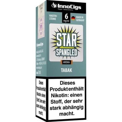 Liquid InnoCigs Star Spangled Tabak Aroma 6 mg/ ml