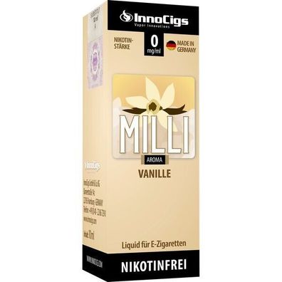 Liquid InnoCigs Milli Vanille Aroma 0 mg/ ml