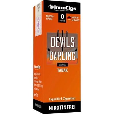 Liquid InnoCigs Devils Darling Tabak Aroma 0 mg/ ml