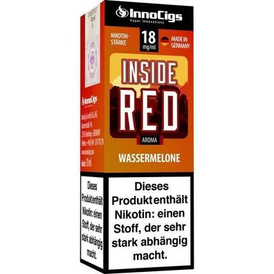 Liquid InnoCigs Inside Red Wassermelonen Aroma 18 mg/ ml