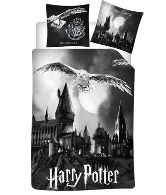 Harry Potter Wende Bettwäsche Hogwarts 2tlg 135 x 200 cm