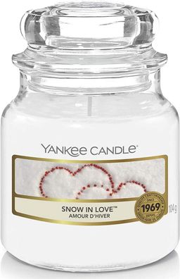 Yankee Candle Duftkerze Small Snow in Love