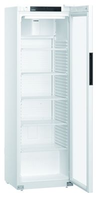Flaschenkühlschrank MRFvc 4011 mit Glastür und Umluftkühlung