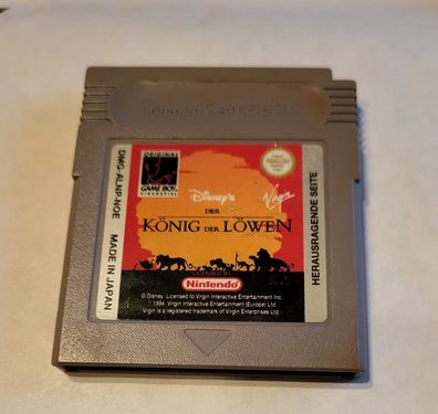 König der Löwen Spielmodul für Nintendo Game Boy
