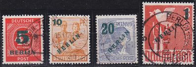 Germany BERLIN [1949] MiNr 0064-67 ( O/ used )