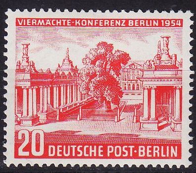 Germany BERLIN [1954] MiNr 0116 ( * */ mnh ) Architektur