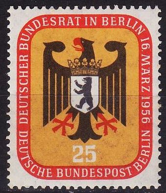 Germany BERLIN [1956] MiNr 0137 ( * */ mnh )