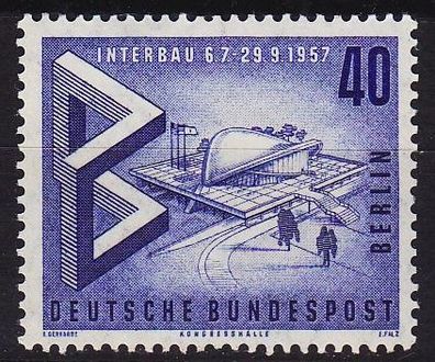 Germany BERLIN [1957] MiNr 0162 ( * */ mnh )