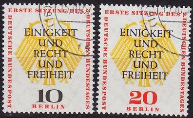 Germany BERLIN [1957] MiNr 0174-75 ( O/ used )