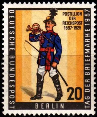 Germany BERLIN [1957] MiNr 0176 ( * */ mnh )