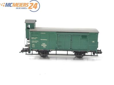 Märklin H0 4679 gedeckter Güterwagen mit Bremserhaus Württemberg 700 303 E559b