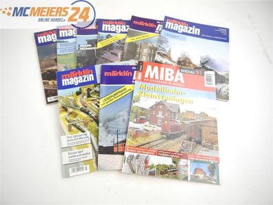 E320 Märklin MIBA 9x Heft Zeitschrift Magazin 1985 bis 2012
