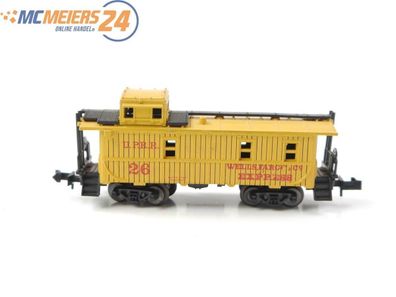Minitrix N 13275 Güterwagen US Güterzugbegleitwagen Wells Fargo Express E568