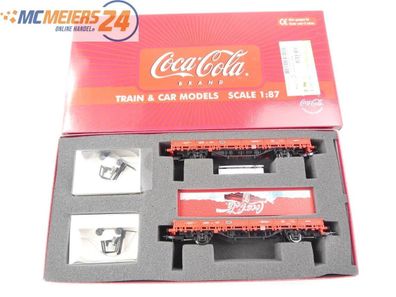 Lemke H0 221224 Coca-Cola-Set Fork Lift Truck + Container E585b