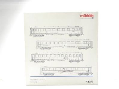 Märklin H0 42752 Personenwagen Set 4-tlg. Schnellzugwagen Insider Tour 96 E502