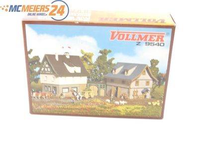 Vollmer Z 9540 Gebäude Bauernhaus mit Scheune und Hoftor E626