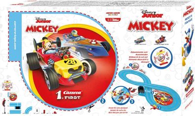 Carrera Toys 20063045 FIRST - Mickey's Fun Race