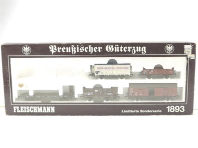 Fleischmann H0 aus Set 1893 5x Güterwagen Preußischer Güterzug KPEV / AC E502