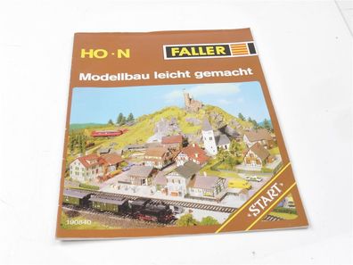 Faller H0 N 190840 Ratgeber Broschüre "Modellbau leicht gemacht" Start E585