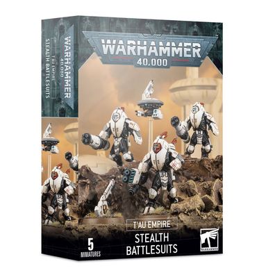 Warhammer 40K T'au Empire: Stealth Battlesuits 56-14