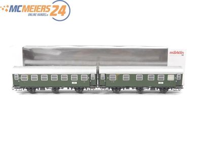 Märklin H0 43172 Personenwagen Umbauwagen-Paar 2./3. Klasse DB / NEM E572