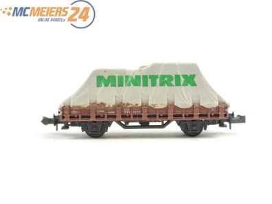 E478 Minitrix N Güterwagen Planewagen DB
