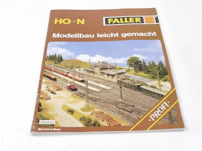 Faller H0 N 190842 Ratgeber Broschüre "Modellbau leicht gemacht" Profi E585