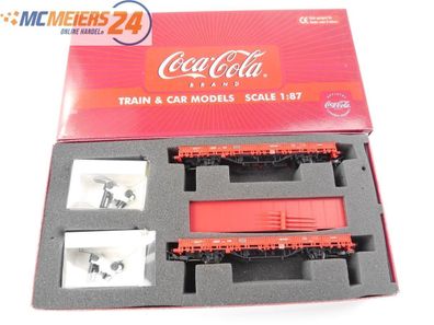 Lemke H0 221224 Coca-Cola-Set Fork Lift Truck + Container E585