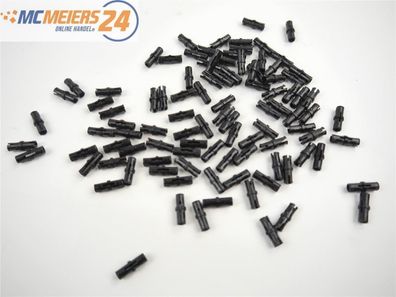 E320 LEGO Technic 2780 Einzelteile Ersatzteile Pins Verbinder schwarz 100-tlg.