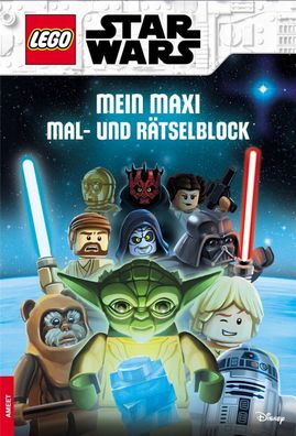 Ameet Verlag 80666 LEGO SW - Maxi Mal- und Rätselblock