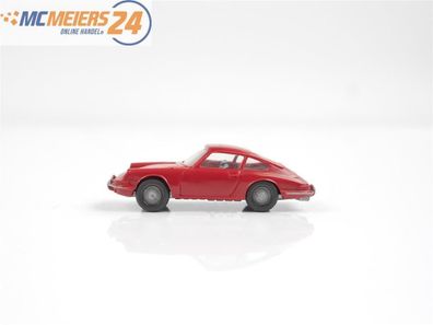 E73 Wiking H0 Modellauto 459/1F PKW Porsche 911 Coupé rot 1:87