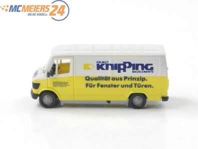 Herpa H0 4074 Modellauto LKW Transporter MB 207D "Knipping Bauelemente" 1:87 E73